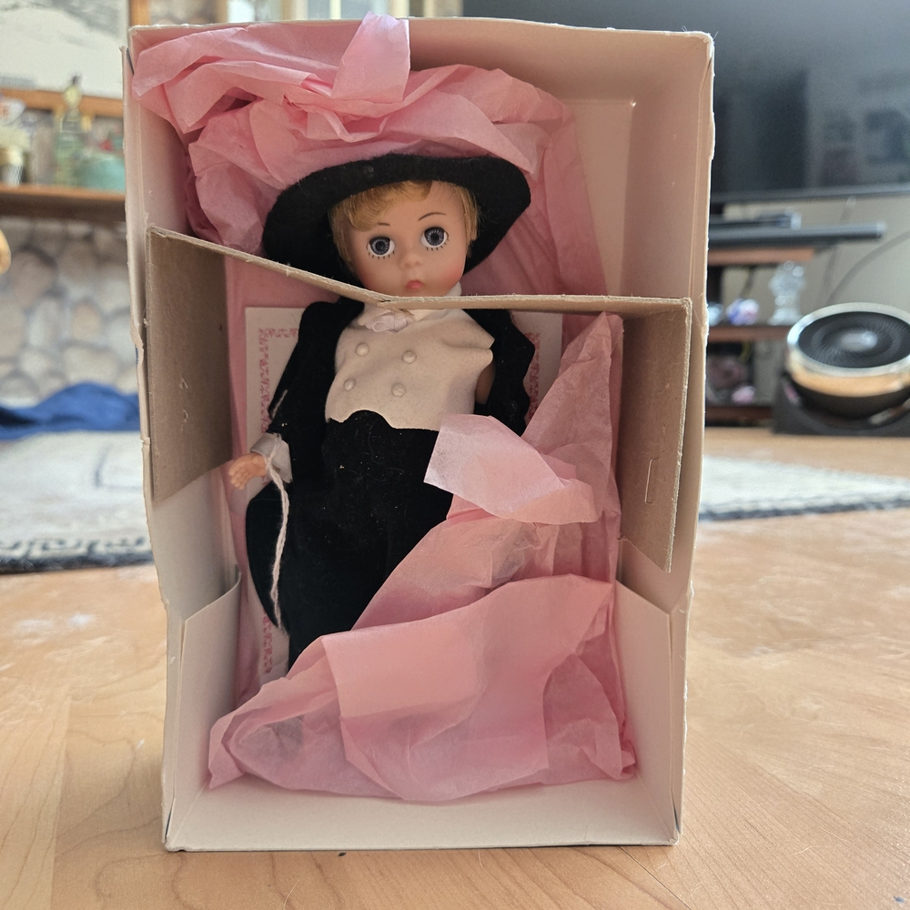 Madame Alexander Doll in Black and White Outfit